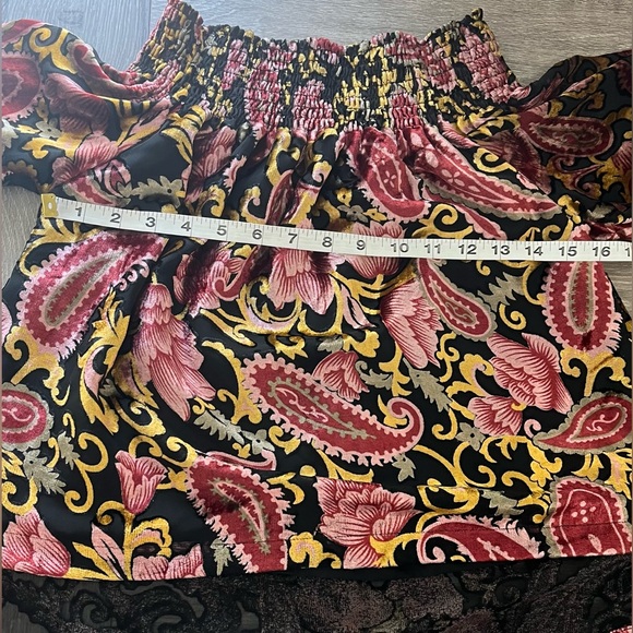 Seen Worn Kept Off-The-Shoulder Velvet Top - Picture 7 of 7